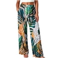 thumbnail image 2 of Hvogkswy Lounge Pants for Women Drawstring High Waist Loose Wide Leg Pants Soft Comfy Daily Casual Home Pants with Pockets, 2 of 6