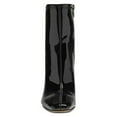 thumbnail image 2 of Vince Camuto Deverna Black Stretch Patent Square Toe Fashion Block Heel Boots (Black Patent, 11), 2 of 5