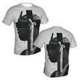 thumbnail image 5 of Pop Smoke Unisex 3d Pattern Printed Short Sleeve T-Shirts Casual Graphics Tees Small, 5 of 7