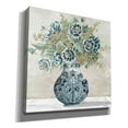 thumbnail image 2 of Epic Graffiti 'Feeling Blue I' by Cindy Jacobs, Canvas Wall Art, 12"x12", 2 of 2