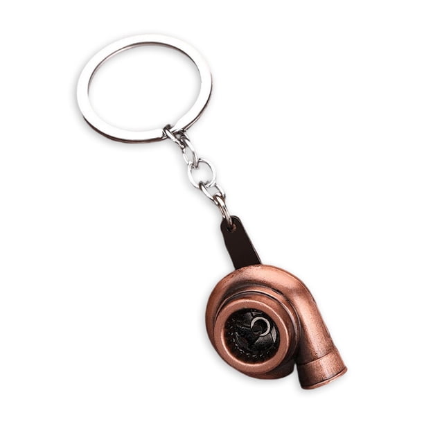 Qarigey Llavero impermeable para automóvil con estilo, anillo de llaves, adornos dinámicos personalizados, accesorios de mujer en blanco Unisex a la Accesorios de disfraces Rojo Antiguo Qarigey AP014090-02