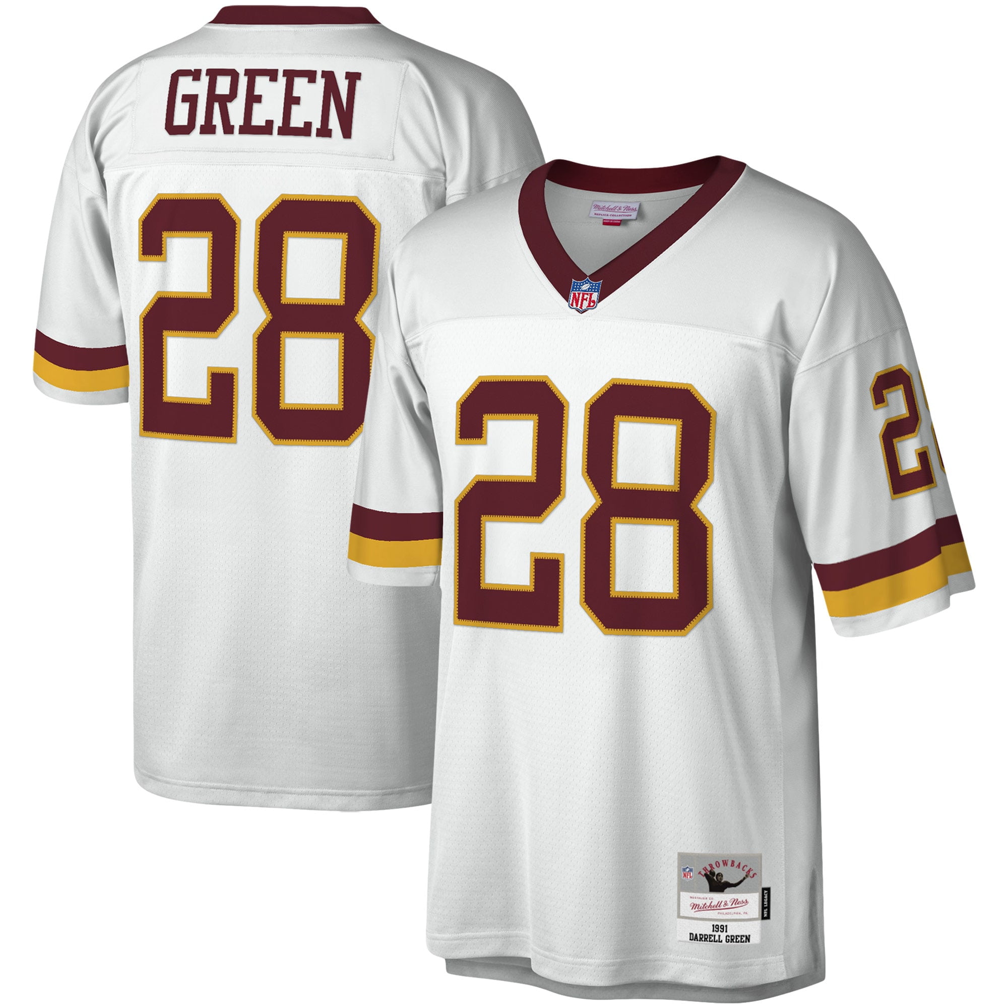 washington redskins replica jersey