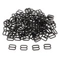 thumbnail image 2 of 100 Piezas de Ropa Interior de Nailon con Hebilla de Ajuste, Sujetador, de Gancho Y Deslizadores, Accesorios de Ropa Interior, Negro 10mm Macarena Bikini Straps Clips, 2 of 8