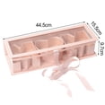 thumbnail image 2 of Mom Letter Shaped Empty Flower Box Clear Window Design Rectangle Cardboard Gift Box Strawberry Packaging Decorative Soap Box DIY Decor -Pink, 2 of 8