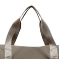 thumbnail image 2 of Totalizador Totalizador Bolso de viaje Bolso de deporte plegable de gran capacidad Bolso impermeable para mujer (Caqui), 2 of 5