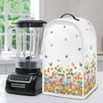 thumbnail image 5 of HELLHERO Handle Food Processor Cover Butterfly Flowers for Durable Polyester Keep Clean, 5 of 6