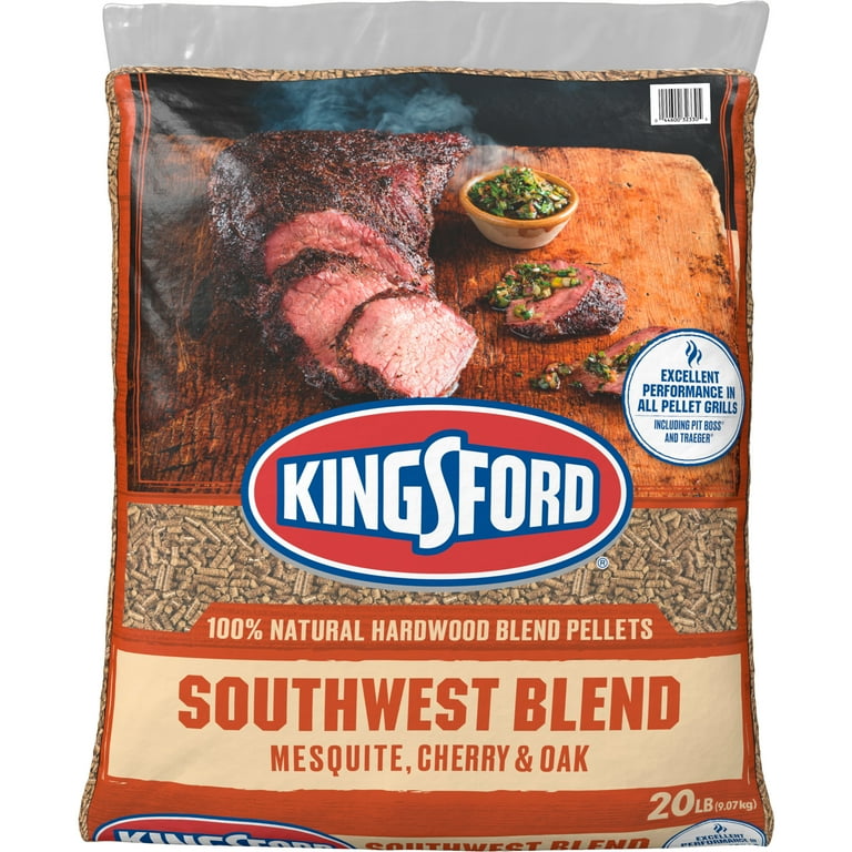 Kingsford 100% Pure Hardwood Mesquite, Oak Cherry Wood Pellets