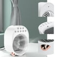 thumbnail image 4 of Air Cooler Fan Quiet Operation Can Add Ice and Water Air Cooler Humidifier Fan  for Home Office School for Outdoor Travel Camping Hiking, 4 of 8