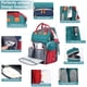 thumbnail image 3 of Mochila para pañales Shengmeister de gran capacidad para viajes, 3 of 7