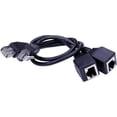 thumbnail image 4 of Ethernet Extension Cable Network Cable Rj45 Extension Cable 1ft/30cm 2 Pieces, 4 of 5