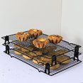 thumbnail image 4 of TidBay Baking Sheet Stackers Reusable Trays Stacking Holder Space-Saving Baking Pan Stacking Clips Freeze Dryer Trays, 4 of 8