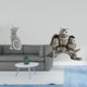 thumbnail image 2 of Elegante Escultura De Resina De Gato Y Búho, Figura Decorativa Para Sala De Estar, Dormitorio, Oficina, Entrada, Estantería, Mesa, Adorno Animal Moderno., 2 of 8