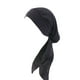 thumbnail image 1 of Sonducket Pañuelo para la cabeza para mujer, a la moda, preatado, práctico, versátil, transpirable, cómodo, accesorio para el cabello Sombreros negro Sonducket AP009762-01, 1 of 6