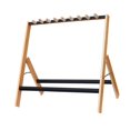 thumbnail image 4 of Yinanstore Guitar Stand for Multiple Guitar Rack,Foldable,Portable,Display Rack Guitar Holder,Wooden for Electric Acoustic,Guitars, Bass hold 5 Guitar, 4 of 8