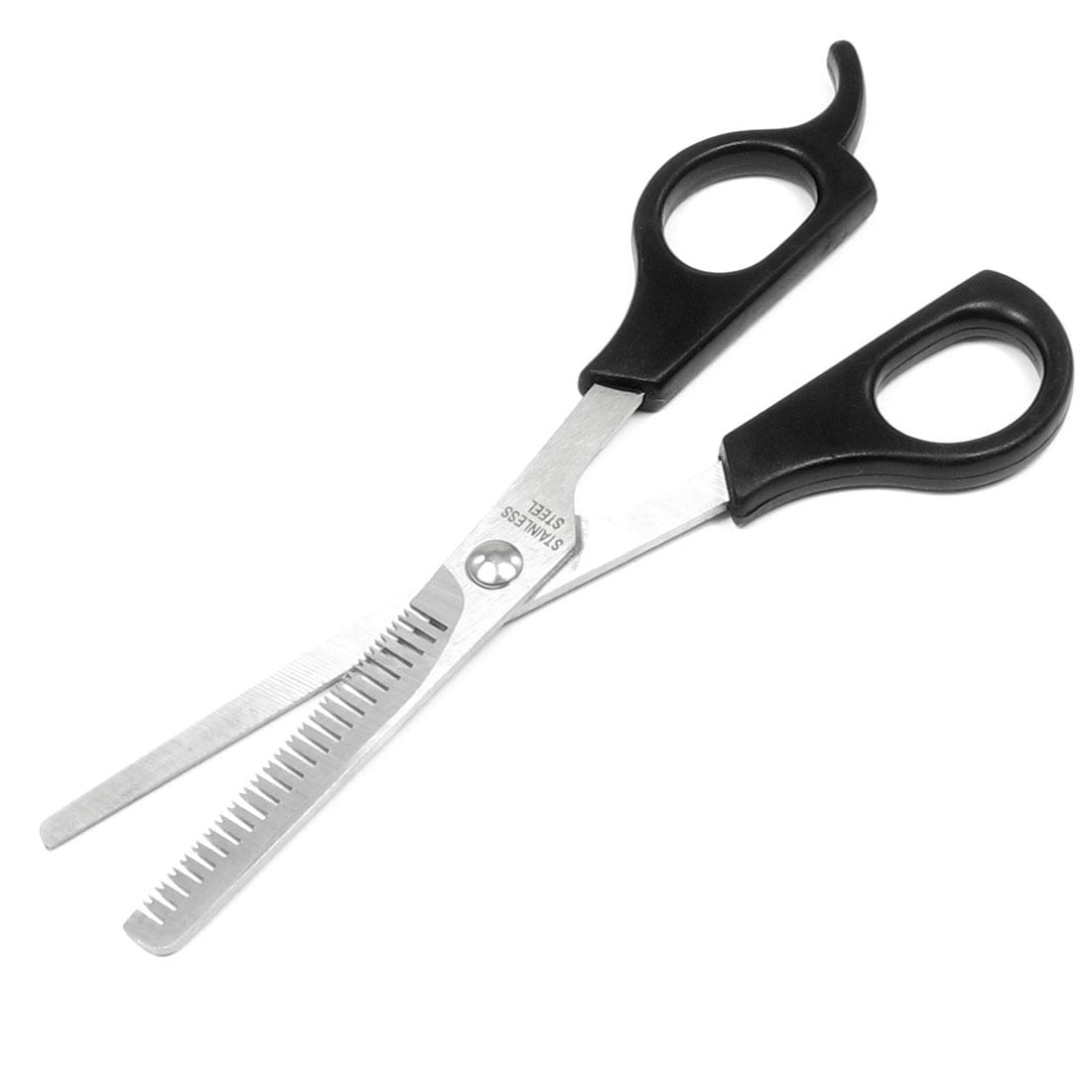 Comb Shape Cutter Plastic Handle Barber Thin Scissors for