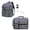 Grey, variant on Baby Diaper Backpack - Large Capacity Waterproof Nappy Bag with Insulated Pockets and 14-inch Laptop Compartment, Large Daypack Business Weekender Luggage Backpack for Momm Dad (Grey)