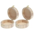 thumbnail image 5 of Zcyifa 2PCS Unfinished Wood Chest Box with Locking Clasp for Jewelry Storage, 5 of 10