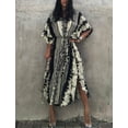 thumbnail image 4 of Bsubseach Robe de Plage Ample pour Femmes Couverture de Maillot de Bain Noir, 4 of 5