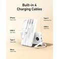 thumbnail image 3 of Banco de baterías con cables integrados VEEKTOMX 10000 mAh, 3 of 7