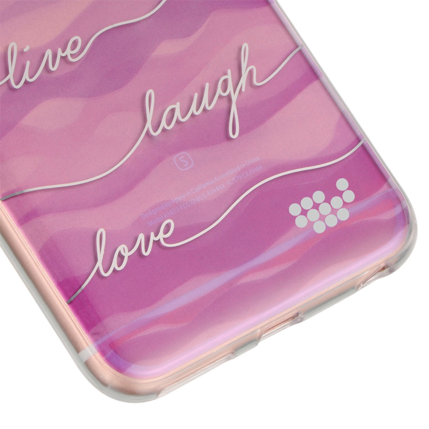 Soft Flexible Watercolor Print Clear TPU Skin Slim Case For iPhone 6 iPhone 6s