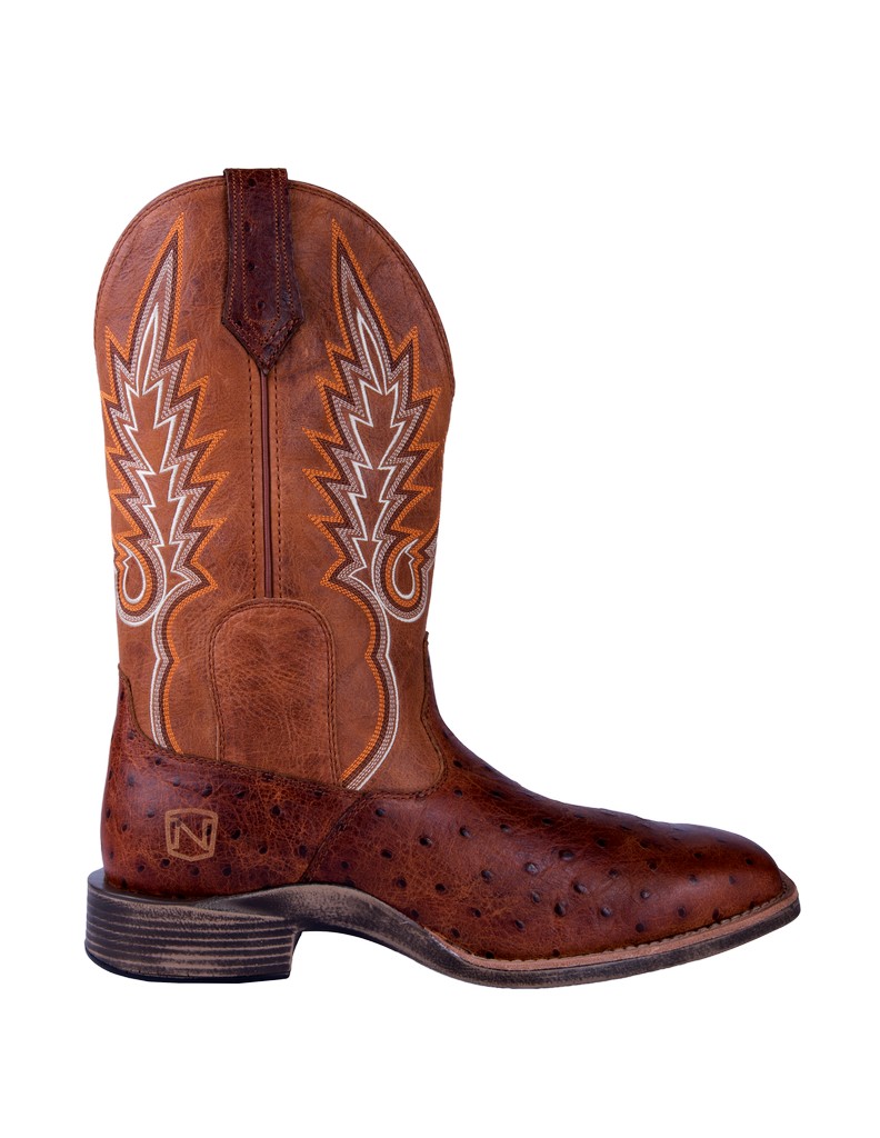 Noble Outfitters Western Boots Mens All Around Rustic Cognac 65024 - image 2 of 3