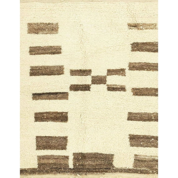 Ahgly Company Machine Washable Indoor Rectangle Abstract Fall Leaf Brown Green Area Rugs, 6' x 9'