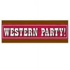 Western Party Giant Western Party Banner