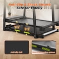 thumbnail image 5 of OBENSKY Walking Treadmill for Seniors, Treadmills for Home with Long Handles for Balance, Joint-Friendly Shock Absorption, App & Heart Rate Monitor, 5 of 12