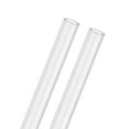 thumbnail image 1 of Tubo de acrílico rígido claro de 2 piezas, ID 14mm[0.55"] x OD 20mm[0.79"] para sistema de enfriamiento de agua/lámparas/fuentes/acuarios [305mm/12IN], 1 of 7