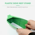 thumbnail image 3 of Minkissy 10Pcs Large Bird Perch Plastic Green Pigeon Use Pet Care, 3 of 6