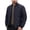 Dark Blue, variant on JTSRKL Mens Diamond Quilted Zip Up Jackets Long Sleeve Outdoor Jacket Lightweight Breathable Casual Coat Classic Versatile Outerwear