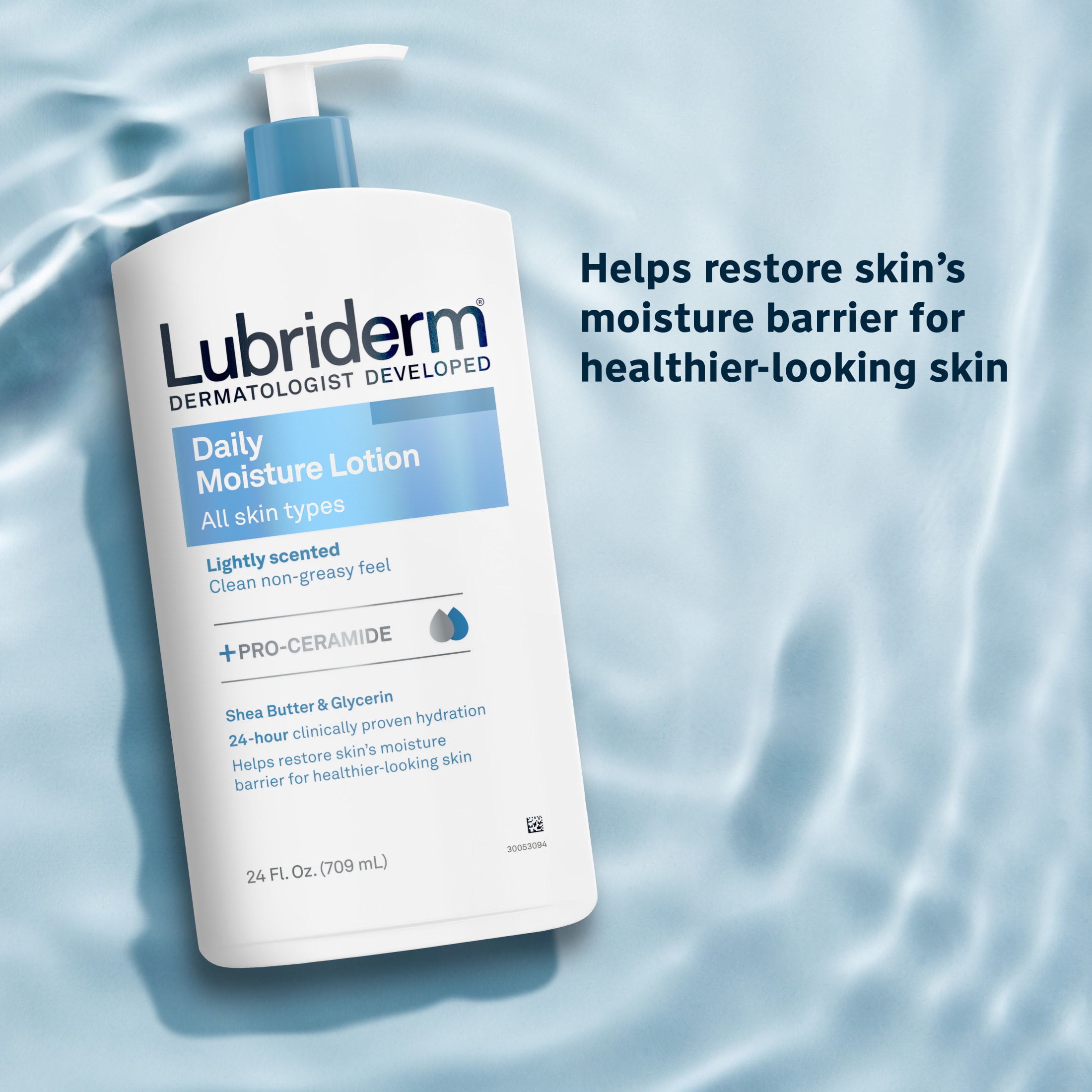 Lubriderm Daily Moisture Lotion with Pro-Ceramide, 24 oz photo 3
