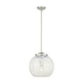 thumbnail image 4 of Innovations Lighting - White Mouchette - 1 Light Stem Hung Pendant In Modern, 4 of 7
