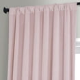 thumbnail image 4 of Half Price Drapes Signature Rose Water Plush Velvet Hotel Blackout Curtains(1 Panel), 50W X 96L, 4 of 6