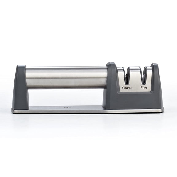 2 Stage Knife Sharpener,Diamond and Ceramic Wheel