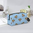 thumbnail image 6 of Uemuo Terrier Pattern Portable Toiletry Bags with Handle, Waterproof travel Make up Bags for Women, Large Capacity Travel Cosmetic Bags, 6 of 9