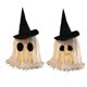 thumbnail image 3 of 4 Piezas Fantasma Decorativo de Halloween con Luz LED Adorno de Mesa en Poliéster Figura Adorable y Opción de Rostro DIY Adecuado para Reuniones Paquete de 2, 3 of 9