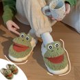 thumbnail image 2 of Fesfesfes Women Shoes Cartoons Cotton Slippers For Women Fall And Winter Non-Slip Thick-Soled Confinement Cotton Slippers For Women Home Indoor 5.5-6(36-37), 2 of 7