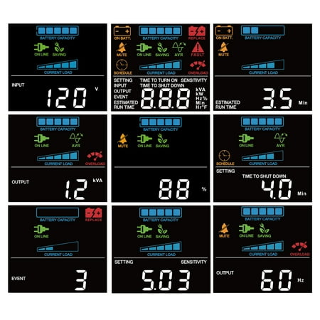 CyberPower - PFC Sinewave Series 1500VA Battery Back-Up System - Black
