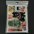 thumbnail image 3 of Black Chow Chow Christmas Greeting Cards and Envelopes Pack of 8 7 in x 5 in, 3 of 3