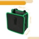 thumbnail image 4 of Bote de basura para automóvil Unique Bargains colgante y plegable para asientos delanteros de tela Oxford 1 pieza Negro, Verde, 4 of 6