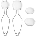 thumbnail image 1 of 1 Set Kit de Crucibles en Métal pour Fusion, Bijoux, Bols, Pinces, 1 of 4