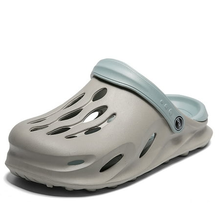 

ES Athletic Sports Summer Sandals Lightweight Non Slip Walking Shoes Adjustable Back Strap Sandal Adults For Pool Beach Yard Kitchen Shower Shoe