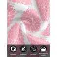 thumbnail image 7 of Pink Dahlia Cloth Napkins Set of 6 Reusable Dinner Napkins, Farmhouse Abstract Grey Floral Patterned Cocktail Napkin Washable Table Napkins for Wedding/Holiday Party/Baby Shower 20"x20", 7 of 7