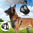 thumbnail image 2 of Katieovy Dog Harness and Dog Leash Set,Reflective No Pull Dog Harness for Small Dog,Mesh Adjustable Dog Harness with Dog Poop Bag Holder,Black, 2 of 7