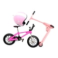 thumbnail image 2 of Mini modelo de juguete de bicicleta, modelo de bicicleta de simulación, modelo de escena, accesorios de decoración de casa de muñecas ornamentales rosa, 2 of 8