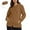Brown, variant on Admvng Womens Rain Jacket Plus Size Lightweight Waterproof Zipper Hooded Jacket Raincoat Jacket with Pockets S-5XL
