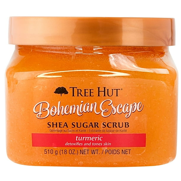 Tree Hut Shea Sugar Scrub, Bohemian Escape, 18 oz.