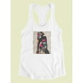 thumbnail image 3 of Woman Strong I Racerback Tank Women -Alonzo Saunders Designs, Female XX-Large, 3 of 4