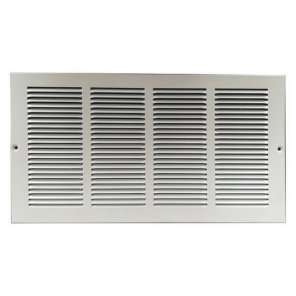Manufacturer Varies Return Air Grille 7.75 X 25.75, White, Steel 4MJR6